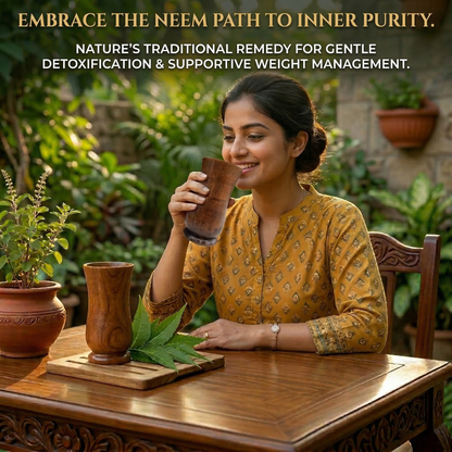 Weight Loss and Body Detox Wooden Water Glass (100% Natural)